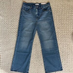 LOFT Women's Wide Leg Denim Jeans